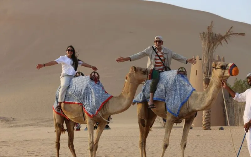 Camel Ride in Dubai Desert