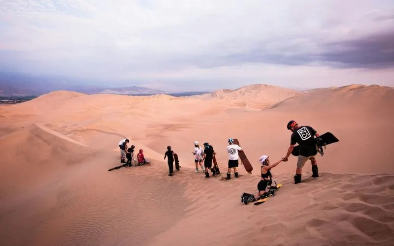 Sandboarding