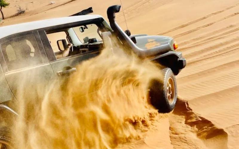Dune Bashing Abu Dhabi Desert