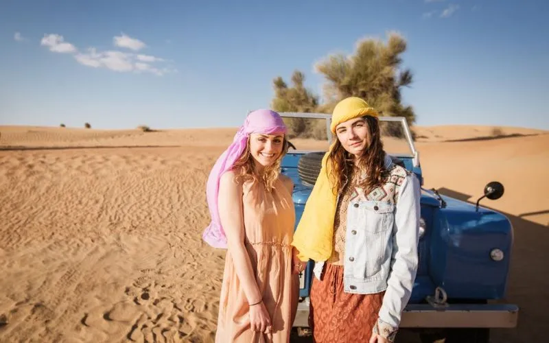 Traditional Dress Photography in Abu Dhabi Desert