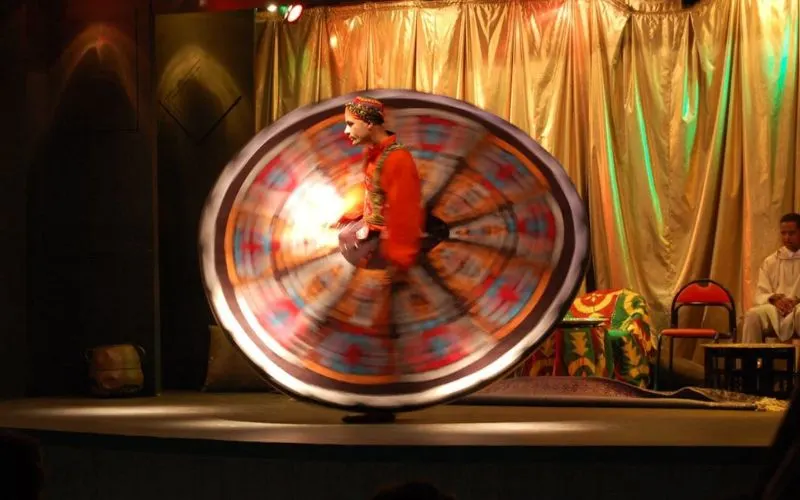 Tanoura Dance in Dubai Desert safari