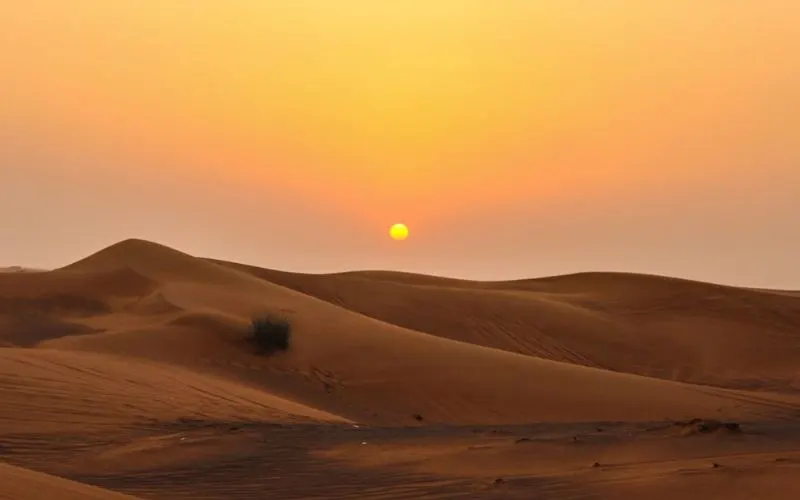 Private Desert Safari Sunset