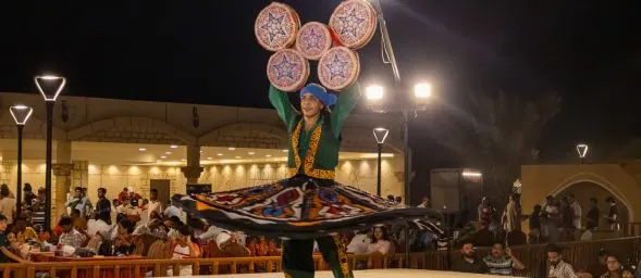 Tanoura Dance Performance During New year 